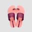 Chinelo feminino