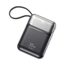 Powerbank WIWU Wii-P036 Preto | 20000 mAh | 35 W  | 4 USB