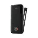 Powerbank WIWU {{Modelo}} Preto | {{Capacidade da Bateria (mAh)}} mAh | {{Potência de Saída (W)}} W  | {{Número de Portas USB}} USB