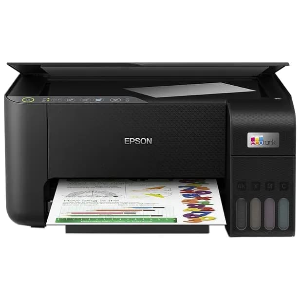 Impressora Multifuncional Wi-Fi e Usb Epson 
 L3251 de cor Preto.