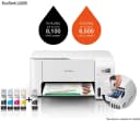 Impressora Multifuncional Wi-Fi e Usb Epson 
 L3256 de cor branca.