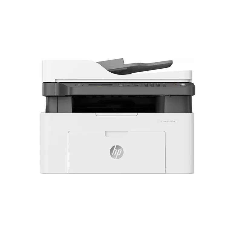 Impressora Multifuncional Wi-Fi e UsbHP 
 Laser Mfp 137fnw de cor branca.
