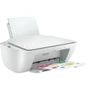 Impressora Multifuncional Wi-Fi e UsbHP 
deskejet 2710  de cor branca.