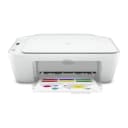 Impressora Multifuncional Wi-Fi e UsbHP 
deskejet 2710  de cor branca.