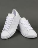 stan smith da marca Adidas, Disponível no Número 40, Em Cor  Branco, Conta Com Material sintético, e Recomenda-se para uso social
