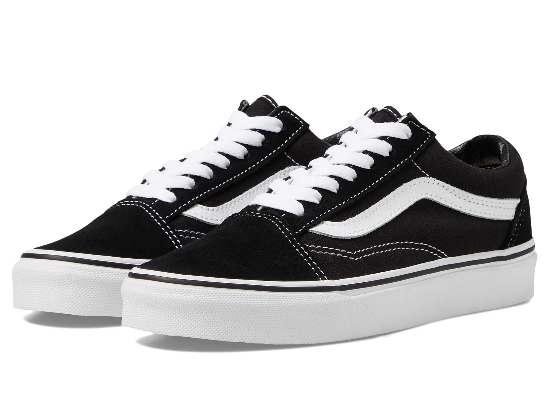 Old scholl da marca Vans, Disponível no Número 41, Em Cor  Preto, Conta Com Material couro, e Recomenda-se para uso social