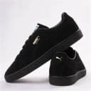 Suede da marca Puma, Disponível no Número 41, Em Cor  Preto, Conta Com Material couro, e Recomenda-se para uso casual