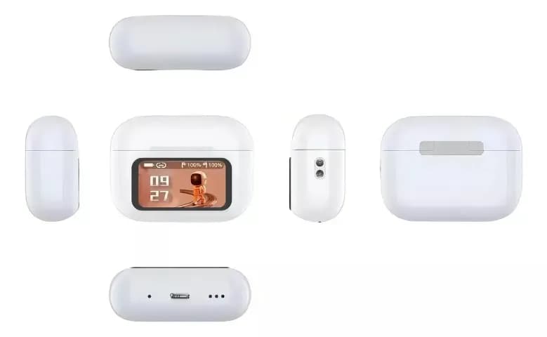 Airpods Pro 2 Com tela In ear Bluetooth | Auriculares da Apple