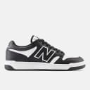 480 da marca New Balance, Disponível no Número 39, Em Cor  Preto, Conta Com Material sintético, e Recomenda-se para uso casual