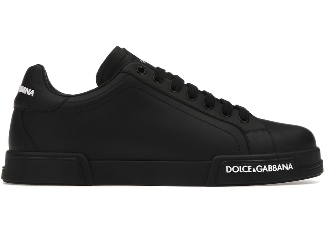  Portofino da marca Dolce & Gabbana, Disponível no Número 43, Em Cor  Preto, Conta Com Material sintético, e Recomenda-se para uso casual