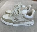 Louis Vuitton traniers, Número 37, Cor  Bege